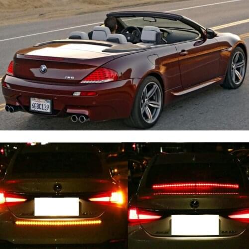 1pc Prevent rear-end Strobe Turn/Stop Light Trunk Lamp For BMW e64 e83 e71 e72 e85 e89 e86 e28 e34 e61 e32 e38 e92 e91 e93