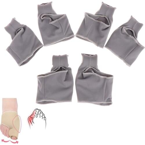 1pair Enhanced Toe Hallux Valgus Braces Big Toe Orthopedic Pain Relieve Bone Thumb Sleeve Bunion Corrector Foot Socks Separator