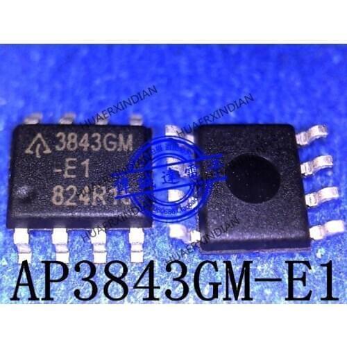 1Pieces New Original AP3843GMTR-E1 AP3843GM-E1 3843GM-E1 SOP8 1. In Stock Real Picture