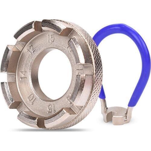 2 Pcs Bicycle Spok Nipple Wrench 3.23-4.4mm Bike Wheel Rim Spoken Adjuster Spanner Repair Service Tool Portable Key