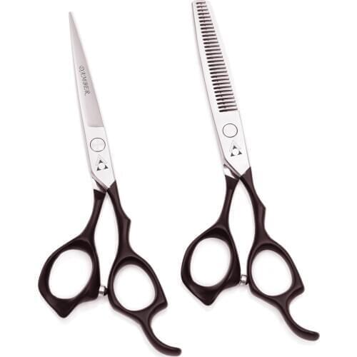 6.0 Hair Scissors Professional Hairdressing Scissors Barber Thinning Scissors 440C Japanese Steel Cut Shears Salon Tools 1024