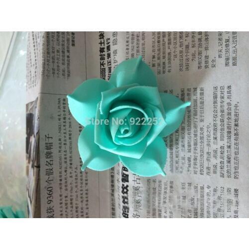 7CM,floral eva foam artificial roses heads,diy craft arrangement wrist corsages/ kissing ball&wedding decoration for arch&car