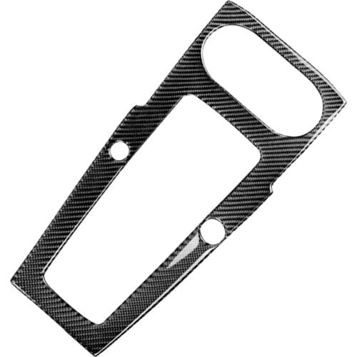 Auto Car Gear Shift Control Panel Carbon Fiber Cover Sticker Replacement for Audi A3 2014-2017