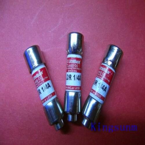 Free shipping 10pcs KLDR 1/4 Netlon CLASS CCTIME-DELAY delay fuse / fuse 600V0.25A