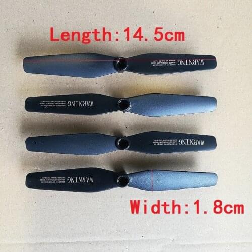 Free Shipping XS809 Props Propellers Blades 14.5cm 145mm 5mm CW CCW R/C Spare Parts Drone Quadcopter Access