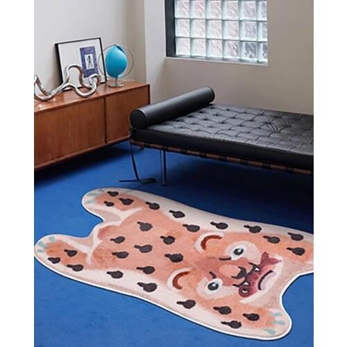 Tapis De Salon Grande Taille Alfombras Tiger Carpets Childrens Bedroom Living Room Mat Bedside Rugs в гостинную коврик в ванную