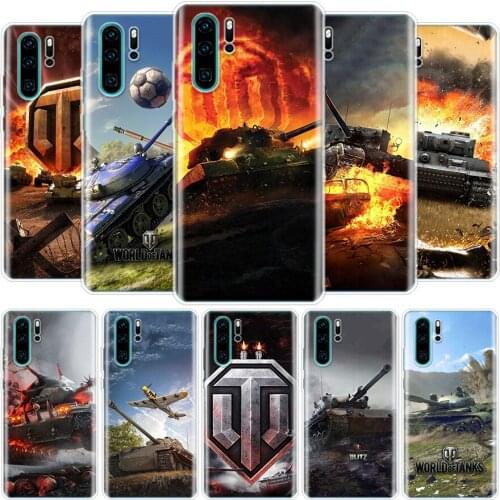 World of Tanks Cover Phone Case for Huawei P40 P30 P20 Mate 30 20 10 Pro P10 Lite P Smart Z 2019 Art Gift Coque Shell