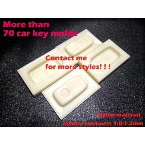 Car Key Holster Plastic Mold Key Pattern Integrated Molding Handmade Leather Goods DIY Cold Compression Molding Working Tools