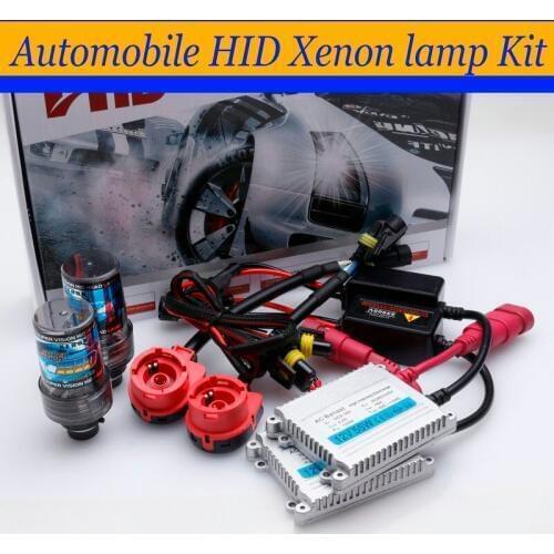 Hot 12V 55W novo carro de alta qualidade D2S/D2C/D2R-H1 H3 H7 H11 4300K 6000K 8000K magro HID Xenon lastro Kit