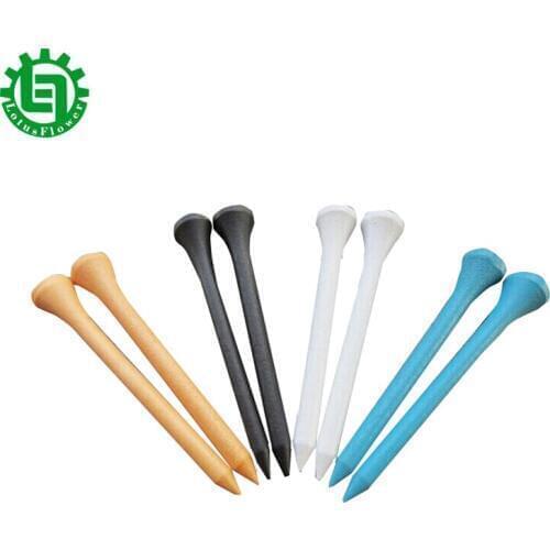 Lotusflower 100Pcs 54/70/83mm Mixed Color Wooden Golf Tees High Quality Golf Wood Tees Golf Accessories Tee Golf Holder