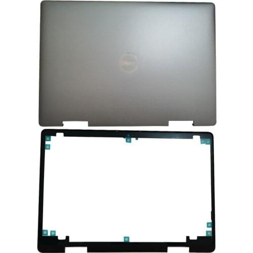 NEW For Dell Inspiron 14 5000 14MF 5481 5482 Silver Gray Blue Laptop LCD Back Cover/Front Bezel Notebook Case