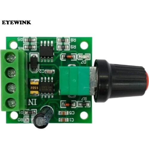 DC New 1.8V 3V 5V 6V 12V 2A Low Voltage Motor Speed Controller PWM 1803B M216 HOT SALE M126 hot sale