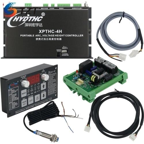 TZT Plasma Torch Height Controller THC Torch Height Control Kit For CNC Plasma Cutting Machines XPTHC-4H