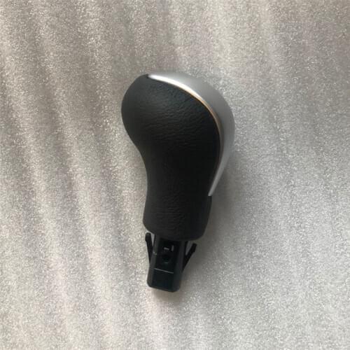 Genuine Gear Shift Lever Knob For Kia CERATO K3 FORTE CERATO KOUP SHUMA KOUP 2008~2013 silvery Glossy AT Gear Shift Knob
