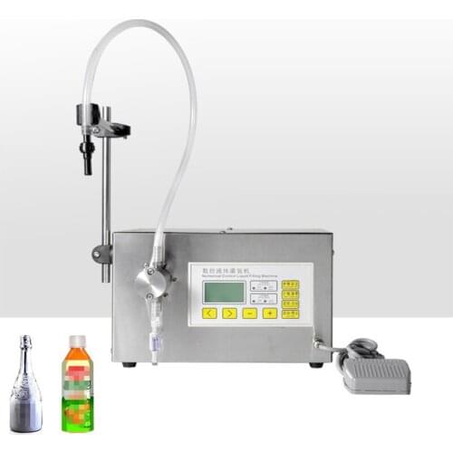 Semi-Automatic Liquid Quantitative Filling Machine Essential Oil White Wine Facial Mask Solvent Thinner Liquid Filling Machine