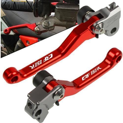 For HONDA CRF250R CRF 250R 2007 2008 2009 2010 2011 2012 2013 2014 2015 2016 2017 2018 Motorbike CNC Folding Brake Clutch Lever