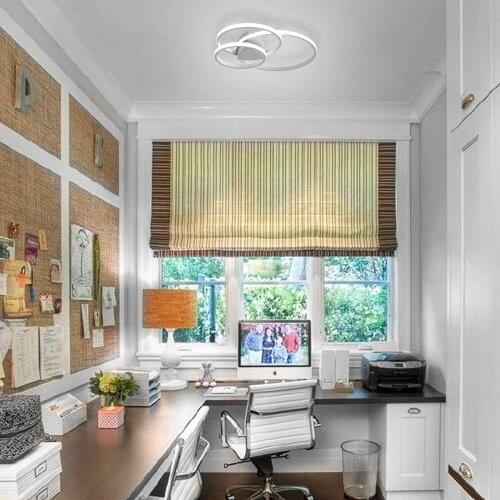 Ganeed Modern LED Acrylic Ceiling Light Flush Mount Fixture Interior Lamp for Living Dining Room Kitchen Loft Home Bedroom