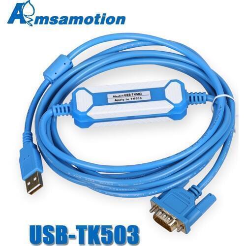 USB-TK503 For ABB Debugging Cable AC500-Eco Series PLC Programming Cable Download Line TK503 PM571 PM581 PM591 PM592