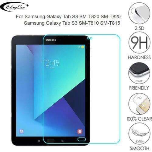 9H Tempered Glass For Samsung Galaxy Tab S3 S2 9.7'' Tablet Screen Protector Protective Film for Samsung T820 T825 T810 T815