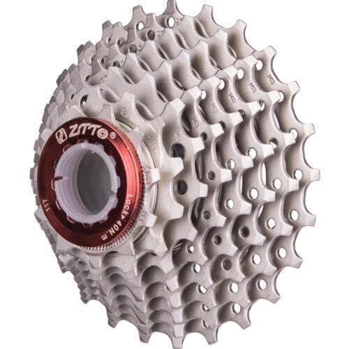 8 Speed 11-25T Road Bicycle Parts 8s 16s 24s Speed Freewheel Cassette Sprocket 11-25T Compatible for Shimano 2400 2300 Claris