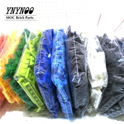 1000Pieces/lot Colorful Building Blocks Bricks Spare Parts Small Plate Kits for City Creator MOC Models Kids Toys Hobbies