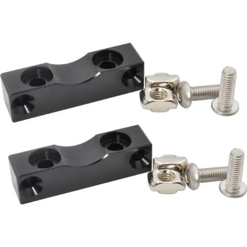 2sets aluminum Z axis stepper motor mount with screw nuts 3d printer parts for CR-10/ Tornado clone 3D printer