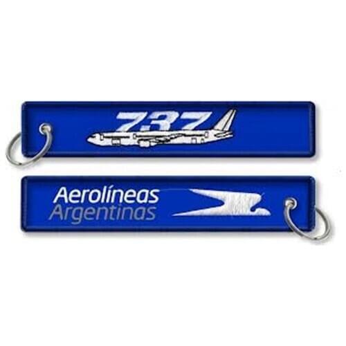 Aerolineas Argentinas B737 keychain