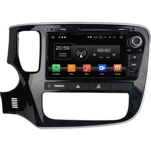 4GB RAM Android 8.0 Octa Core 2 din 8" Car Radio DVD Player for Mitsubishi Outlander 2014 2015 GPS Bluetooth WIFI USB 32GB ROM