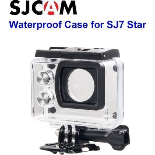 Free shipping!! Original Underwater Waterproof Case for SJCAM SJ7 Diving 30M Waterproof Helmet Cam DVR