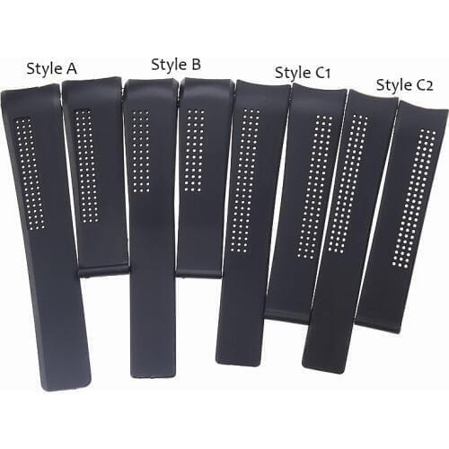 20/22/24mm black silicone watch band for TAG Heuer watch carrera calibre 16 series sports waterproof strap bracelet wristband