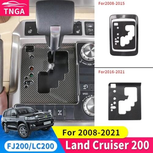 Gearbox Panel Prevent Scratches 2008-2021 Toyota Land Cruiser 200 Modification Accessories LC200 Central Control Gear Decoration