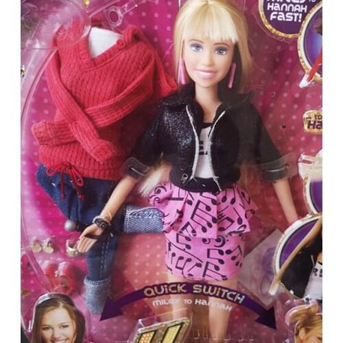 HANNAH Miley Girl Fashion Doll Play House Baby Doll Diy Fashion Doll Toy Kids Birthday Gift