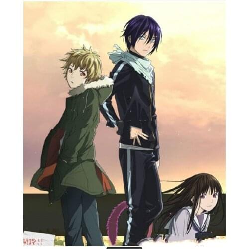 Anime Cartoon Japanese Noragami Yato Cosplay Costume Outfit Sportswear Coat + Pants + Scarf Set