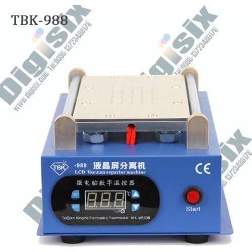 Newest 7 inch Lcd Separating TBK-988 With Built-in Vacuum Pump Touch Screen Separator Machine For Mobile Phone Repairing