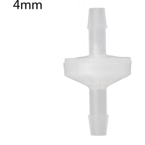 Plastic One-Way Non-Return Water Inline Fluids Check Valves for Fuel Gas Liquid