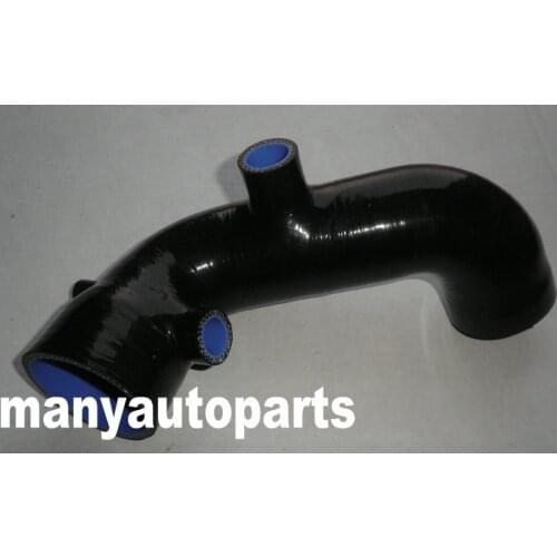 SILICONE INDUCTION INTAKE HOSE FOR FIAT PUNTO GT TURBO 1.4L TYPE-176 1993-1999 BLACK