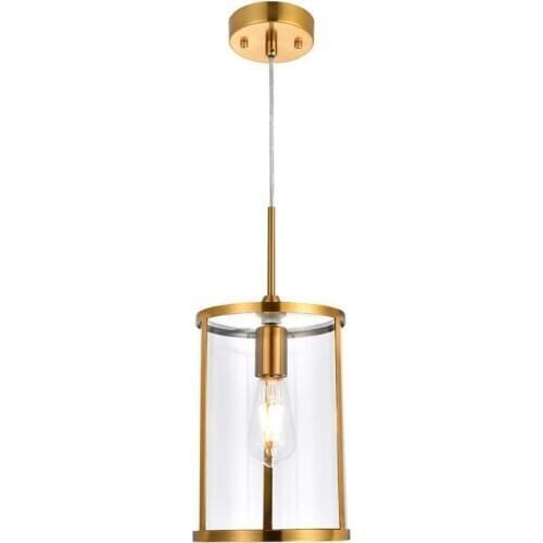 Nordic Gold Pendant Lights Creative Glass Single Head Lamp Lights For Dining Room Bedroom Living Room Indoor Light Fixtures