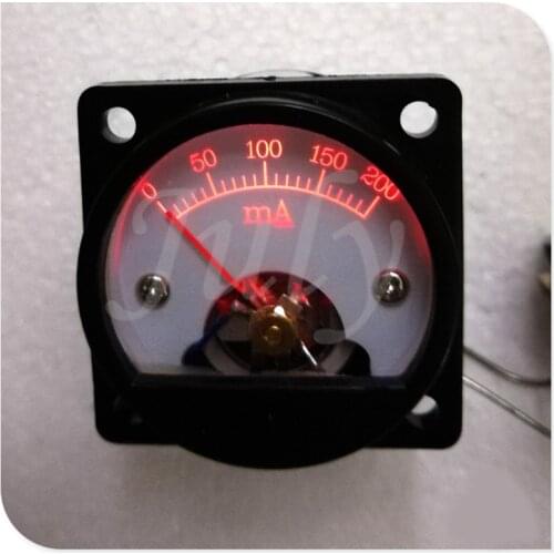 SO-45 200mA ammeter with backlight, tube amplifier meter, audio accessories, cathode current measurement, pointer meter