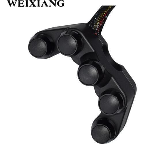 7/8" 22mm Motorcycle Switches Handlebar Control Switch Button For Headlight Turn Signal Fog Light Horn ON OFF Start Kill