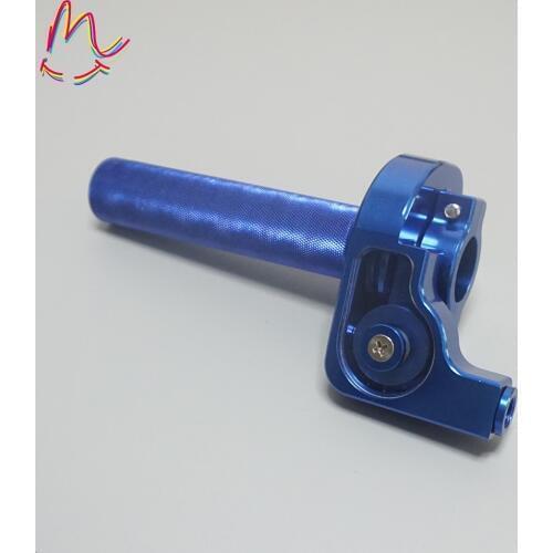 High Qualtiy CNC Aluminum Throttle Grips for Kayo Apollo Bosuer Xmotos 110 125 140 150 160cc 250cc Dirt Pit Bike