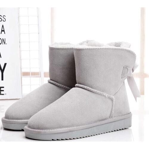 Top Quality Women Winter Boots Austalia Fashion Warm Brand Genuine Leather Snow Boots For Woman Shoes Botas Mujer