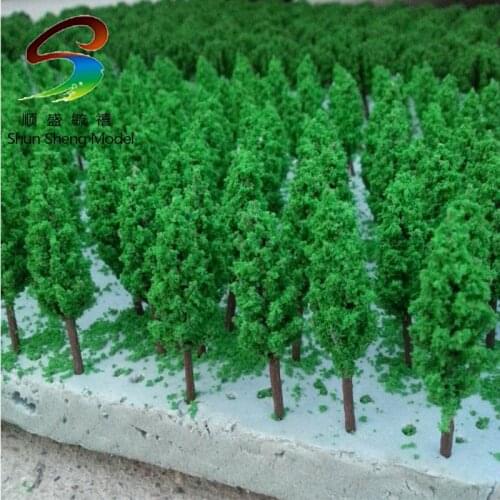 20pcs 13cm Scenery Landscape Train Model Scale Trees for model design