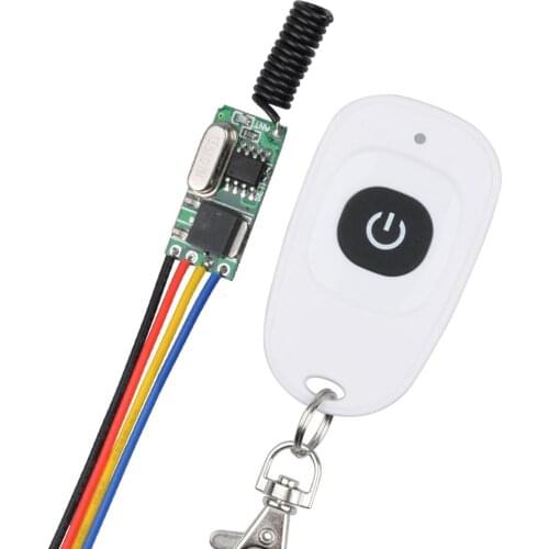 315/433MHZ Mini Remote Control Switch Micro Receiver Transmitter Module DC3V-12V Remote DC3.5v-12v Receiver3.7V 4.5V 5V 6V 9V