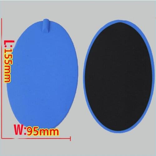 4pcs/lot(2 Pair) Blue Silica gel TENS 95*160mm Acupuncture pads weight loss electrodes pads for electronic tens pulse masager