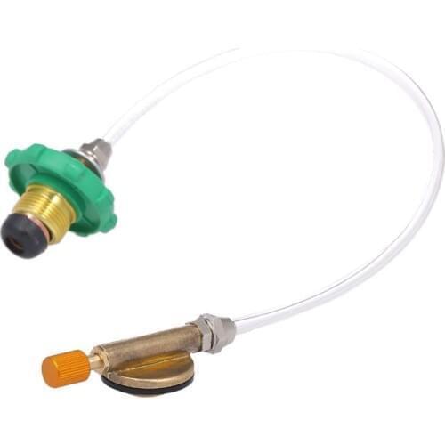 Gas Stove Camping Stove PropaneRefill Adapter Burner Flat Cylinder Tank Coupler Bottle Coupler Bottle Adapter Save