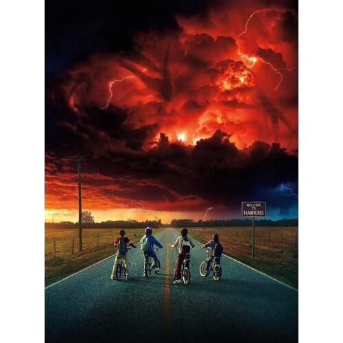 JMINE Div 5D Strange Fire cloud Things Full Diamond Painting cross stitch kits art High Quality natural 3D paint by diamonds