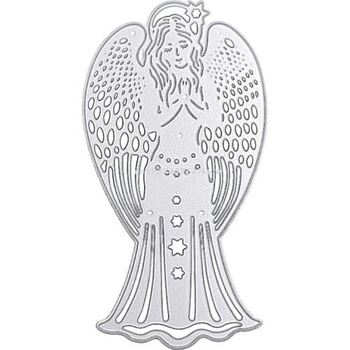 Angel Metal Cutting Dies Stencil DIY Scrapbooking Album Paper Card Template Mold Embossing Craft Decoration