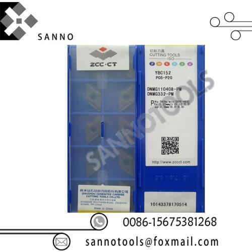 Free shipping! Inexpensive and hot sale turning tools 10pcs/lots DNMG110408-PM YBC152 cnc carbide turning inserts