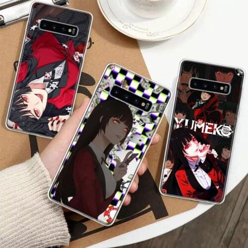 Jabami Yumeko Kakegurui Anime Silicon Phone Case For Samsung Galaxy A51 A71 A70 A50 A40 A30 A20E A10S A01 A21 A6 A7 A8 A9 Plus