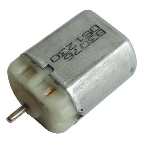 FC-280PC-SC 12V 12500RPM Micro DC Motor Car Door Lock Rearview Mirror Motor High Speed Motor 6V-12V